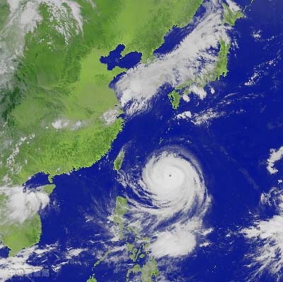 強颱泰利已發佈海上颱風警報 預計晚間發布陸上警報(2005/08/30)