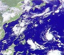 2005年四號尼莎增為中颱是否侵台周六確定