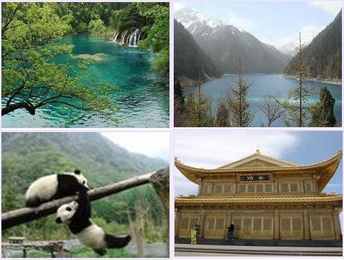 金秋美景盡在峨嵋及九寨溝