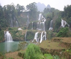 百里山水畫廊  廣西大新德天風景區