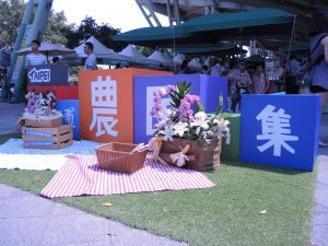 圖/花博農民市集入口意象