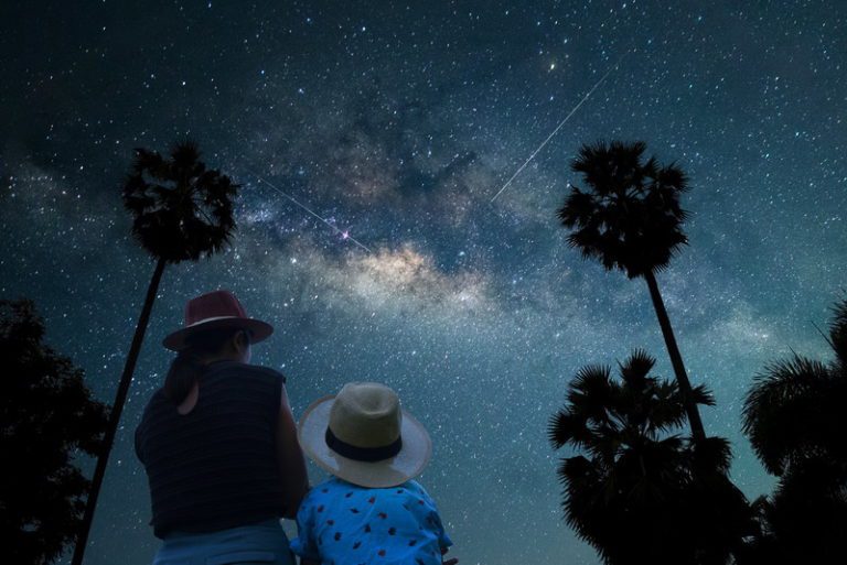 越夜越美麗 木星、土星、流星雨   「秧悦美地」邀請專業講師導覽住客觀星