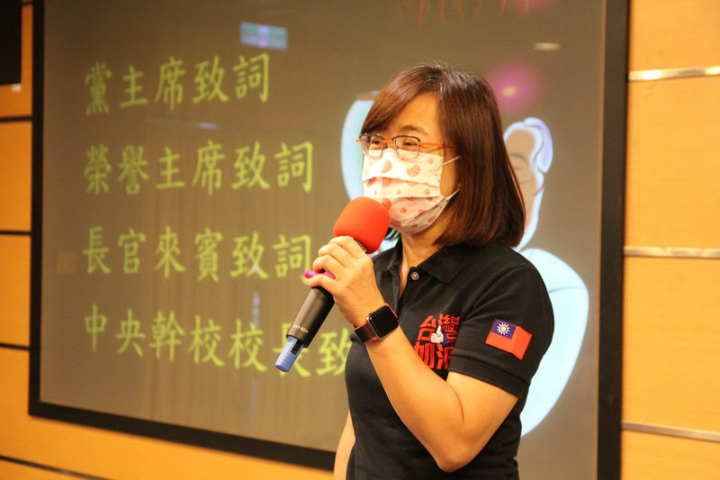 國民黨立委林亦華也應邀到場，為學員們加油打氣！