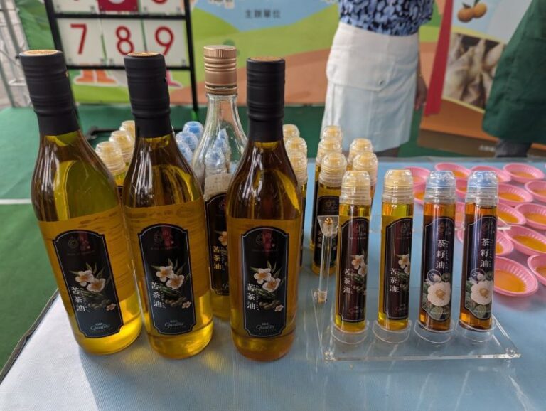 南港桂花包種茶・小果苦茶油 花博農民市集金秋登場 11月15日至16日暖心上市