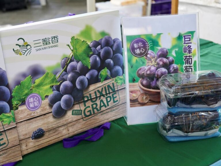 彰化葡萄農特產品展售活動 臺北花博農民市集